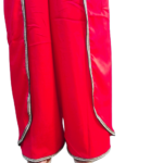 wrap bell bottom trouser red